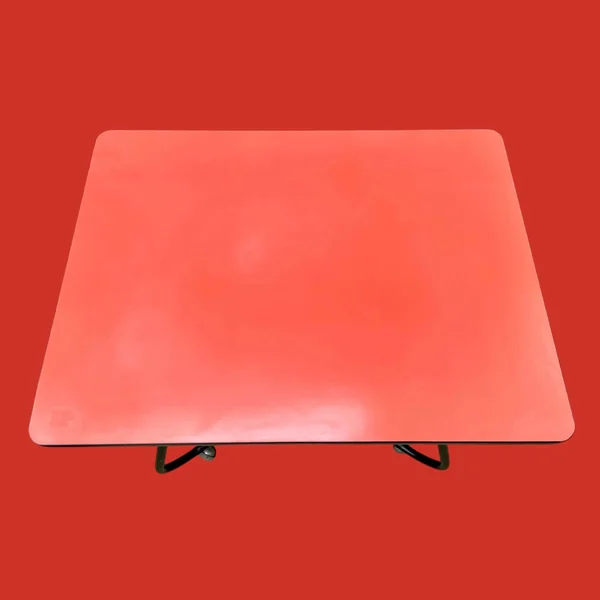 Desserte vintage en formica rouge