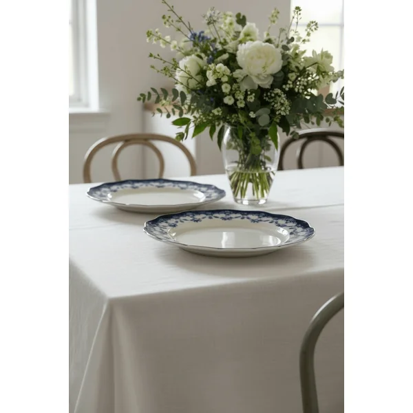 Deux plats ovales Bishop & Stonier Bisto Mansfield, vers 1910