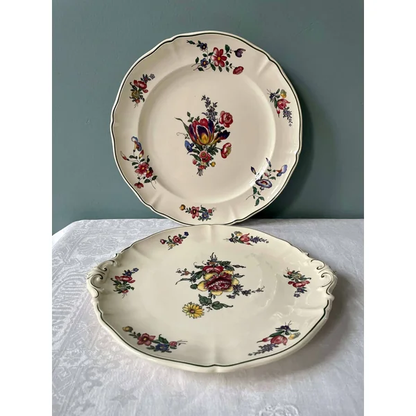 Deux plats ronds Villeroy & Boch