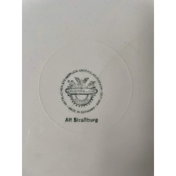 Deux plats ronds Villeroy & Boch