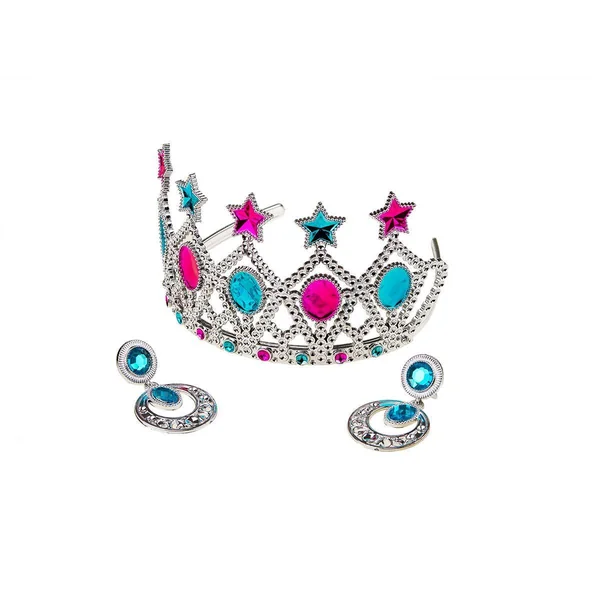Diadème et boucles d'oreilles : étoiles