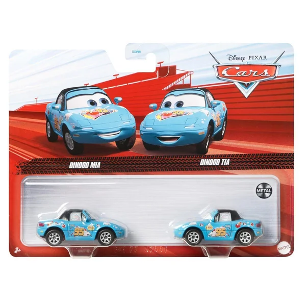 Disney Cars - Pack de 2 Véhicules