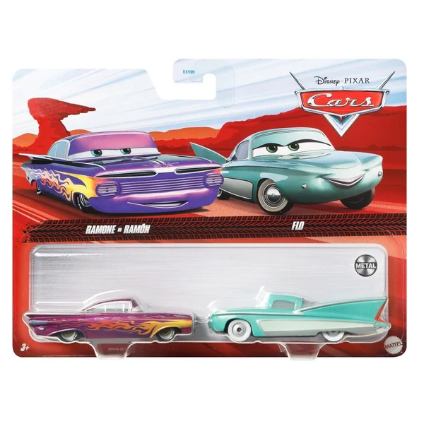 Disney Cars - Pack de 2 Véhicules