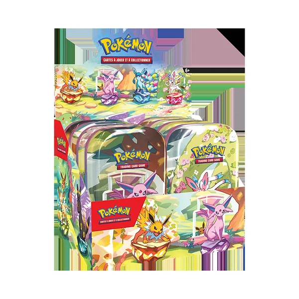 Display de Mini Tins - EV8.5 - Evolution prismatiques