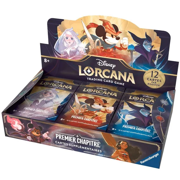 Display Lorcana - Boite de 24 boosters - Chapitre 1 - Premier Chapitre FR