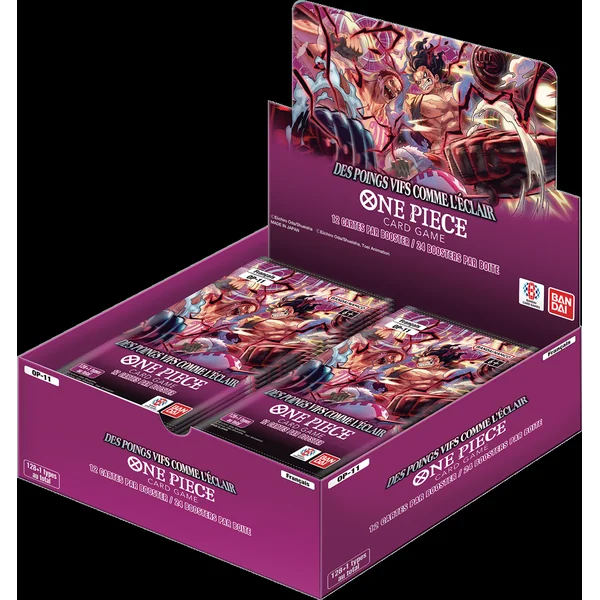 Display One piece OP-11 - boite de 24 boosters - Français