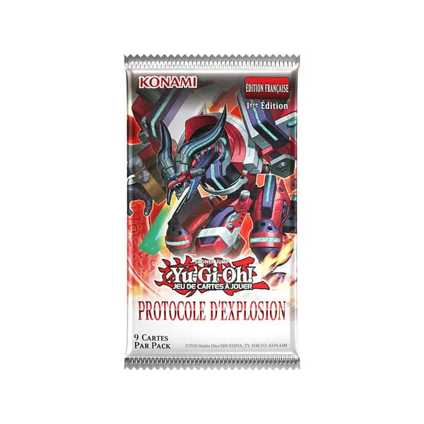 Display Yu-Gi-Oh! de 24 Boosters - Protocole d’Explosion