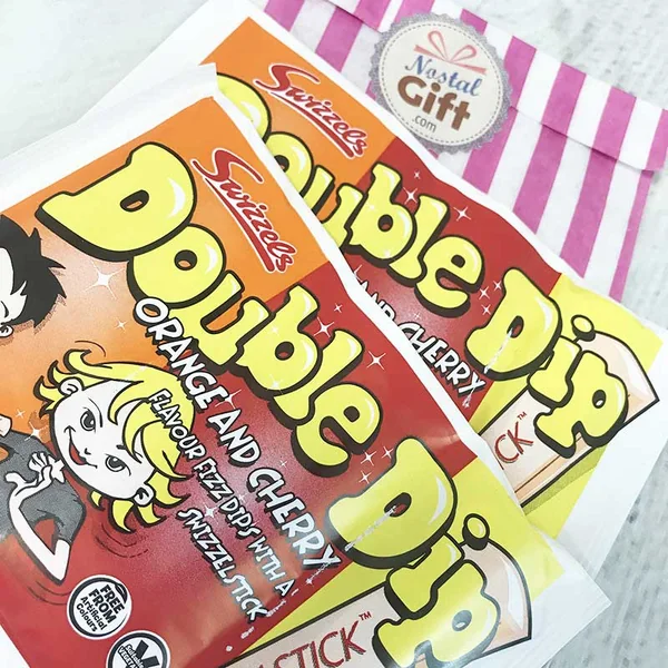 Double Dip - orange - cerise - x2