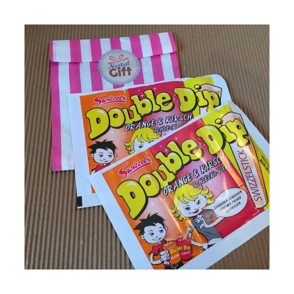 Double Dip - orange - cerise - x2
