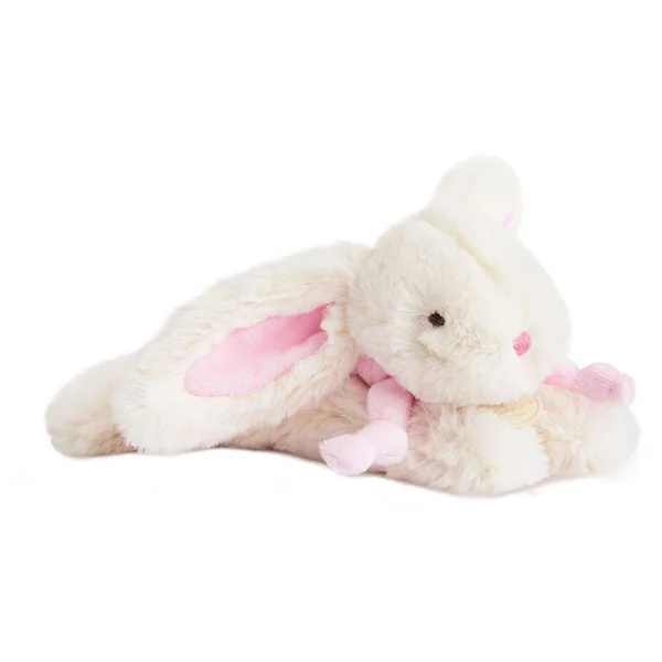 Doudou lapin bonbon rose petit modèle