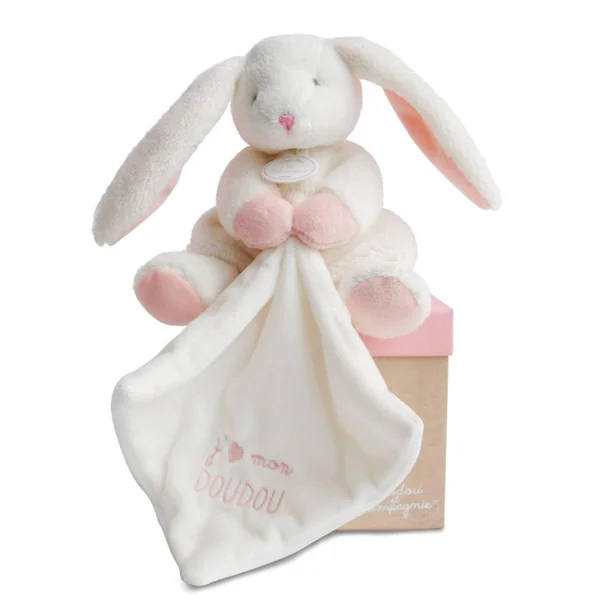 Doudou Pantin Lapin J’aime Mon Doudou