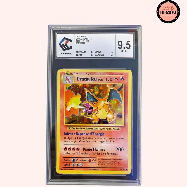 Dracaufeu Holo - XY Evolution CCC 9.5