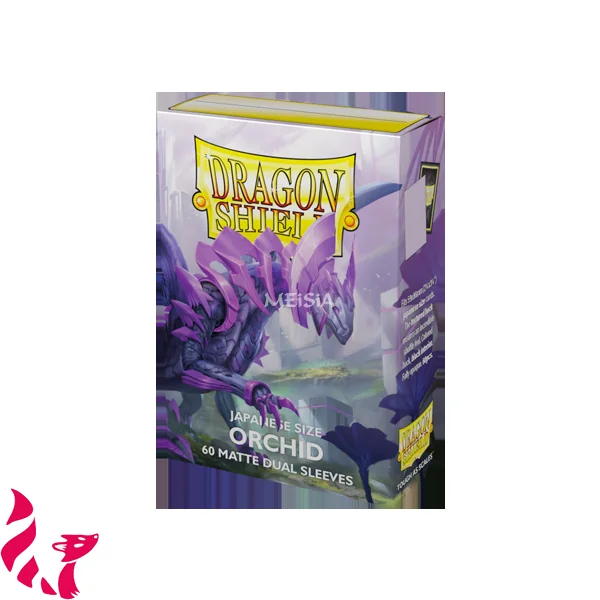 Dragon Shield - Japanese Matte Dual Sleeves Orchid (60)
