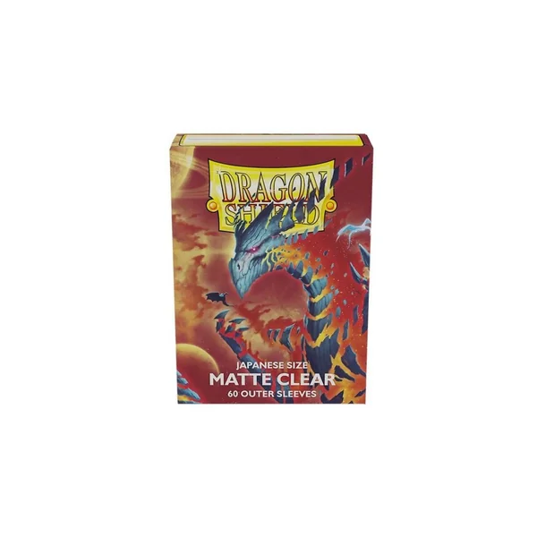 Dragon Shield - Small Japanese Size - Outer Sleeves - Clear (60)