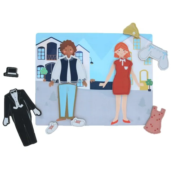 Dressing magnétique de Suzanne et Pablo