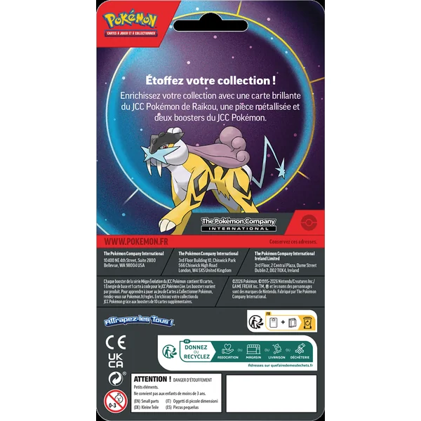 DuoPack Raikou - Janvier 2026