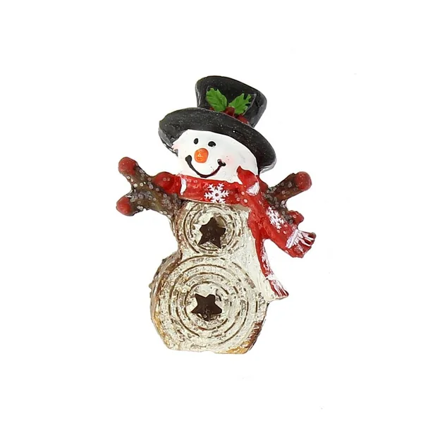 Déco Mini Bonhomme de Neige (5 cm) - Résine