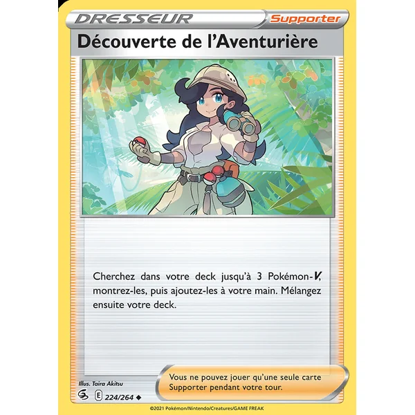 Découverte de l’Aventurière 224/264