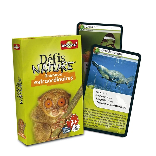 Défis nature animaux extraordinaires