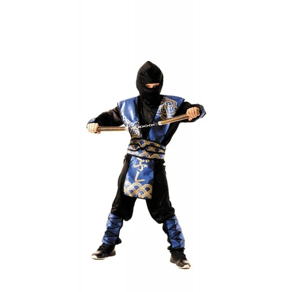Déguisement Ninja Bleu / Or