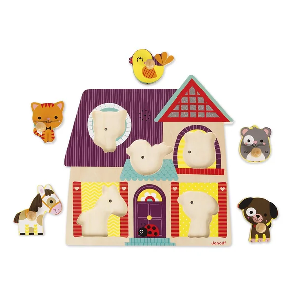 Encastrement musical 5 pièces : Mes petits compagnons