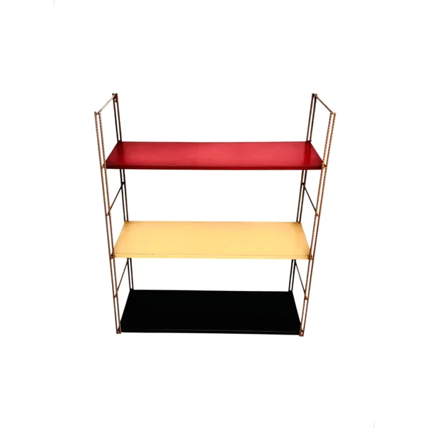 Etagère string en métal vintage, circa 1960