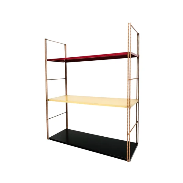Etagère string en métal vintage, circa 1960