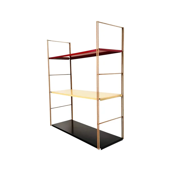 Etagère string en métal vintage, circa 1960