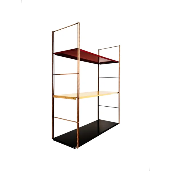 Etagère string en métal vintage, circa 1960