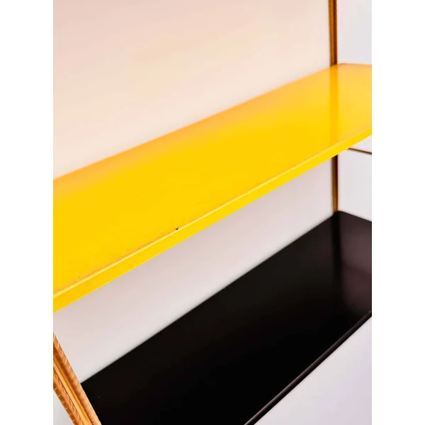 Etagère string en métal vintage, circa 1960