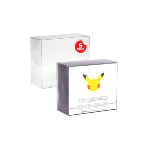 EVORETRO - PET Protector For Large Display Japanese Pokémon (Lot de 5)