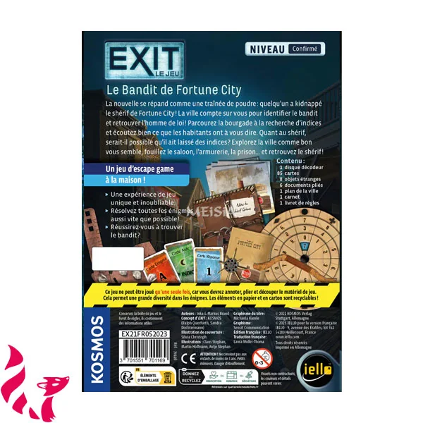 Exit - Le Bandit de Fortune City
