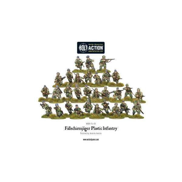 Fallschirmjager (German Paratroopers) - Bolt Action