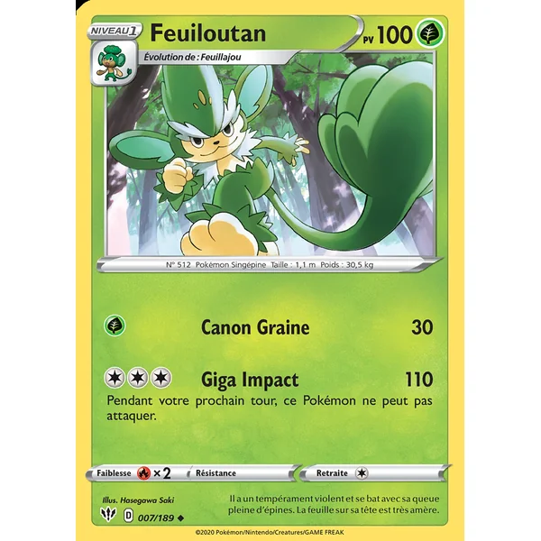 Feuiloutan 007/189