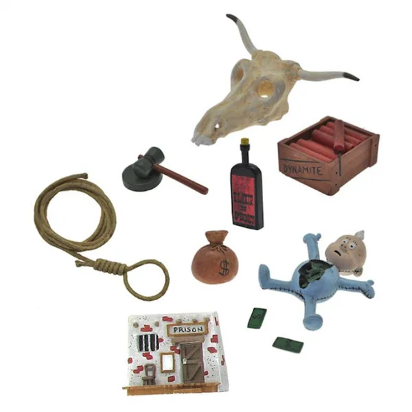 Figurine - Boîte n°5 Objets du mythe Lucky Luke
