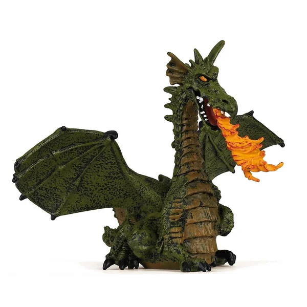 Figurine Dragon ailé avec flammes