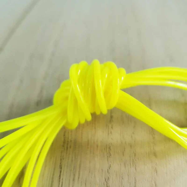 Fils de scoubidou - Jaune Fluo (par 3)