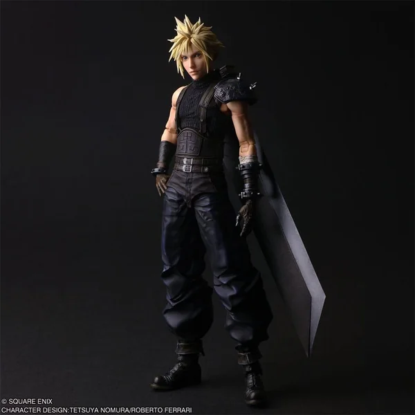 Final Fantasy VII Rebirth - Figurine Cloud Strife 27 cm Play Arts Shin - Square Enix