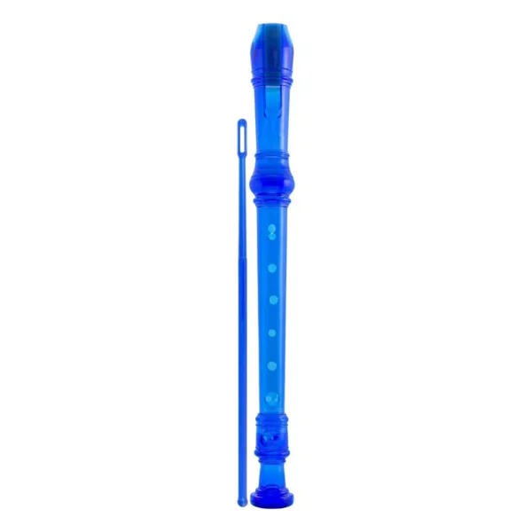 Flûte à bec bleue