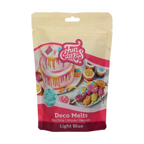 Funcakes Déco Melts Bleu Ciel - 250g