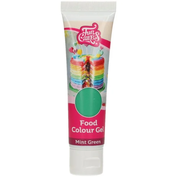 FunCakes Gel Colorant Alimentaire Vert Menthe - 250g