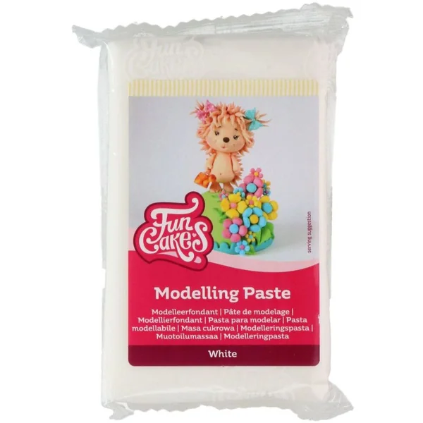 FunCakes Pâte de Modelage Blanc - 250g