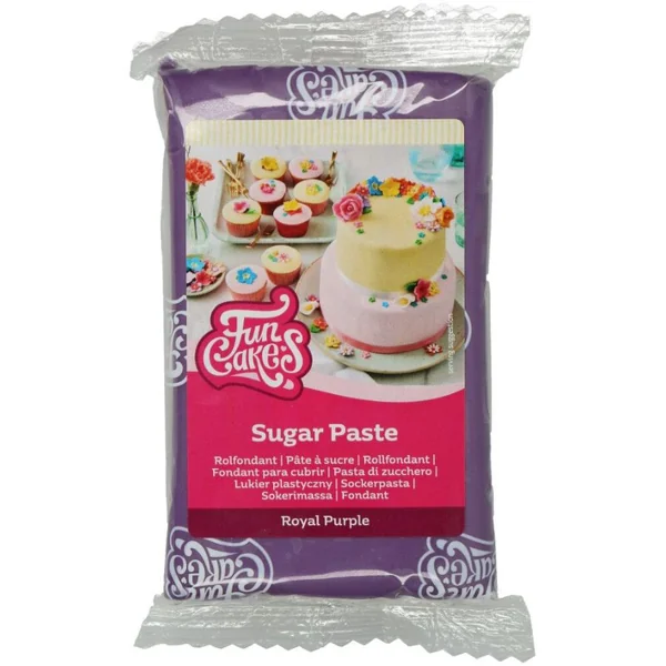FunCakes Pâte à Sucre Violet - 250g