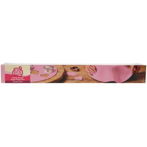 FunCakes Pâte à Sucre Étalée Rose - 430g