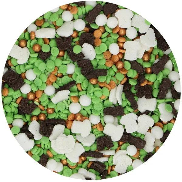 FunCakes Sprinkle Ballon de Football Doré - 65g