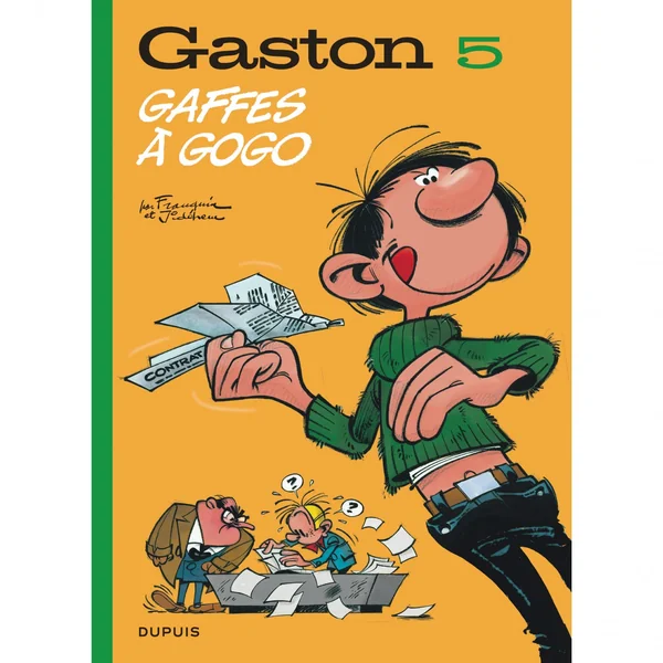 Gaston (édition 2018) – Tome 5 – Gaffes à gogo