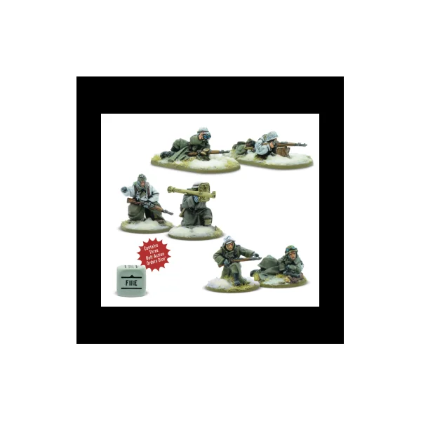 German Heer Weapons Teams (Winter) - Bolt Action