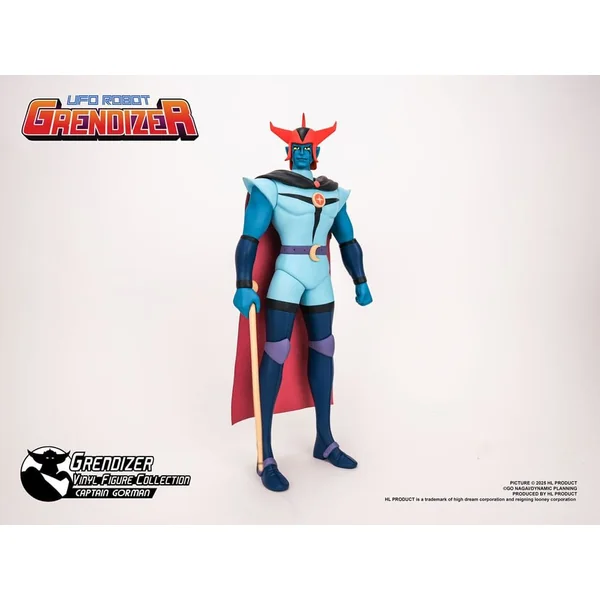Goldorak - Figurine vinyle Captain Gorman / Janus 25 cm - HL Pro