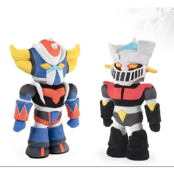 Goldorak - Set 2 peluches Grendizer & Mazinger Z - Barrado | GeeksnFans