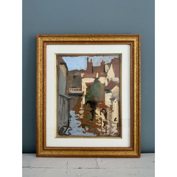 Gouache signée Pierre Eugène Montézin (XXème)
